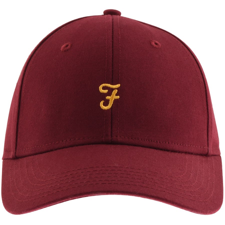 Alternative Image for ProductFarah Vintage Regalia Baseball Cap Burgundy1
